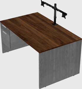 Rectangular desk