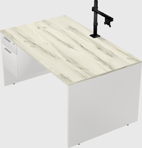 Rectangular desk
