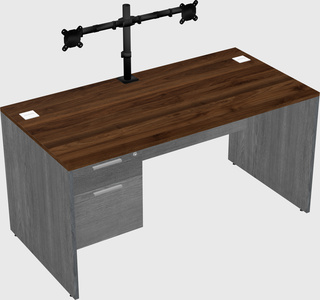 Rectangular desk