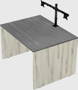 Rectangular desk