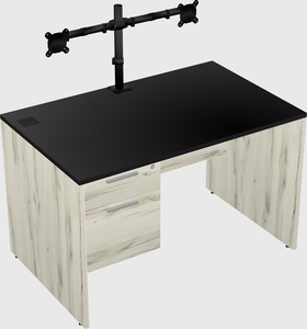 Rectangular desk
