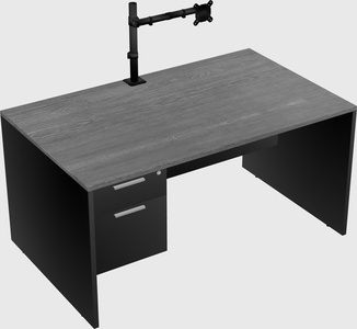 Rectangular desk