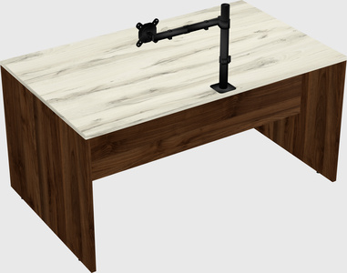 Rectangular desk