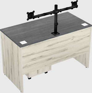 Rectangular desk