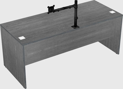 Rectangular desk