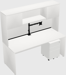 Rectangular desk