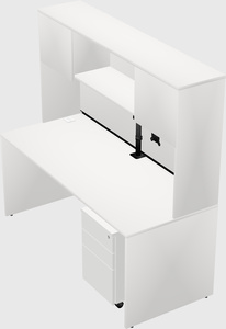 Rectangular desk