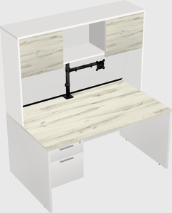 Rectangular desk