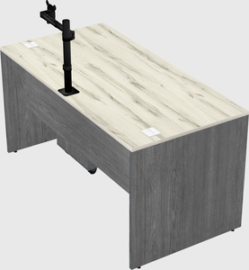 Rectangular desk