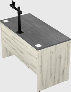 Rectangular desk