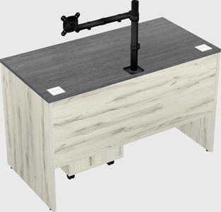 Rectangular desk