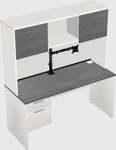 Rectangular desk