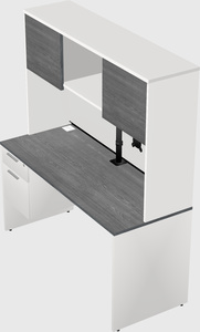 Rectangular desk