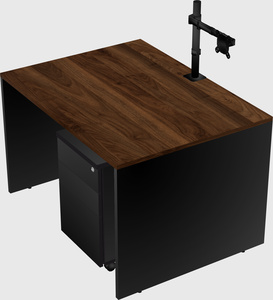 Rectangular desk