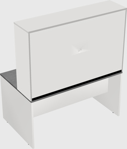 Rectangular desk