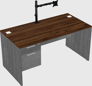 Rectangular desk