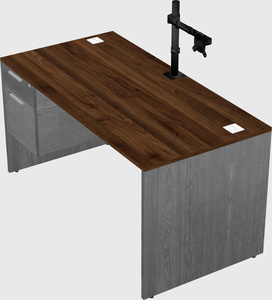 Rectangular desk