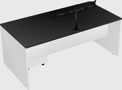 Rectangular desk