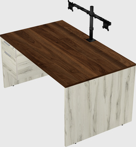 Rectangular desk