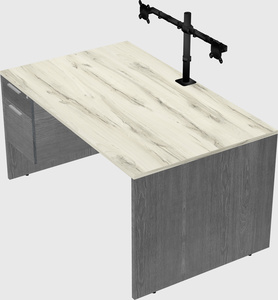Rectangular desk