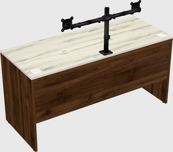 Rectangular desk