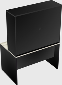 Rectangular desk