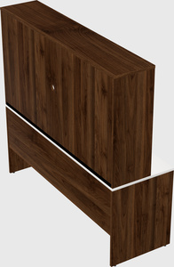 Rectangular desk