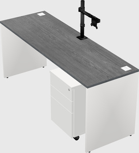 Rectangular desk