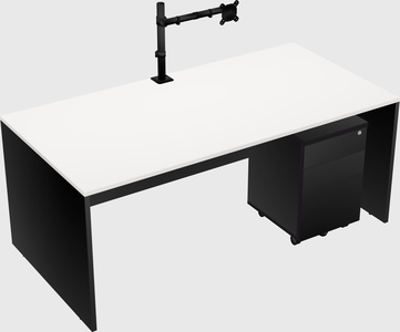 Rectangular desk
