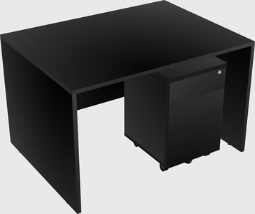 Rectangular desk