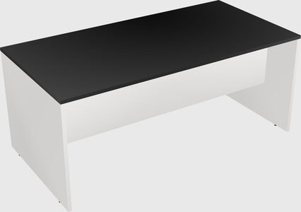 Rectangular desk