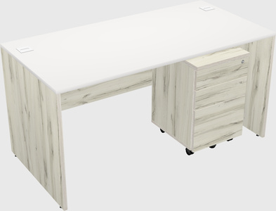 Rectangular desk