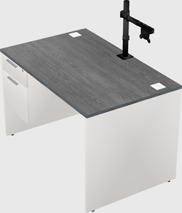 Rectangular desk