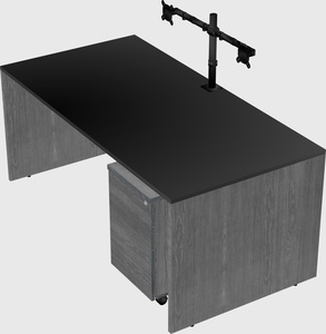 Rectangular desk
