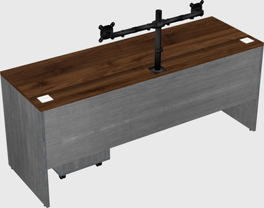 Rectangular desk