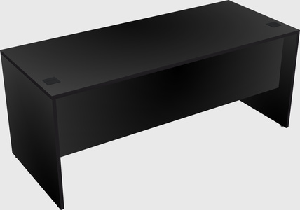 Rectangular desk