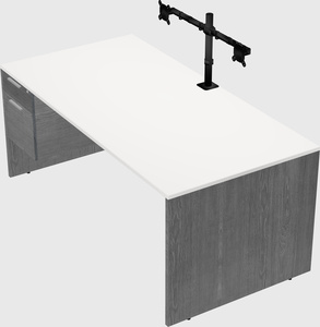 Rectangular desk