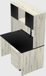 Rectangular desk