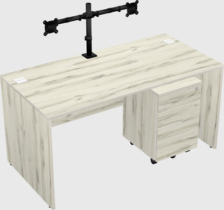Rectangular desk