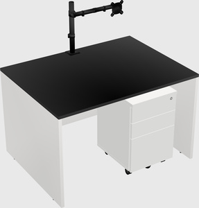 Rectangular desk
