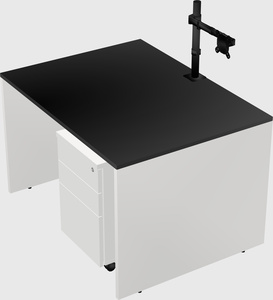 Rectangular desk