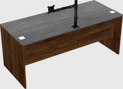 Rectangular desk