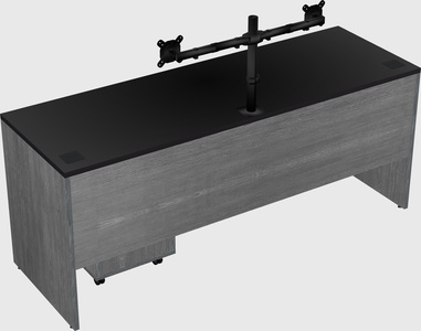 Rectangular desk