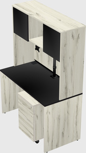 Rectangular desk