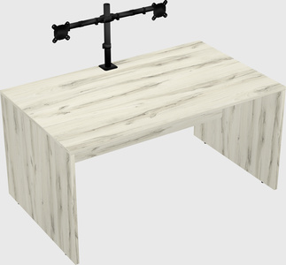 Rectangular desk