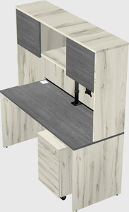 Rectangular desk