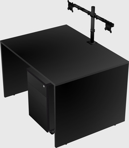 Rectangular desk