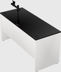 Rectangular desk