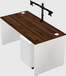 Rectangular desk
