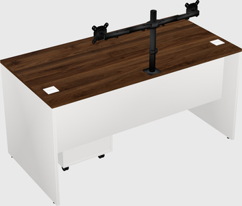 Rectangular desk